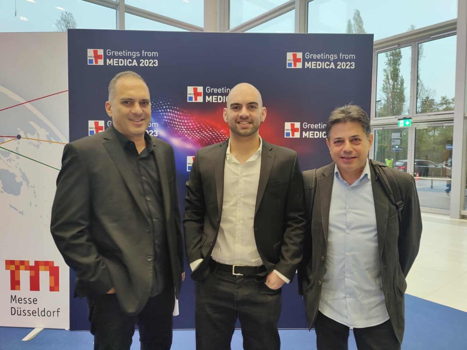 Losayia Co. Ltd team at MEDICA 2023 Düsseldorf — Cyprus's official GEHWOL distributor attending the world's leading medical trade exhibition